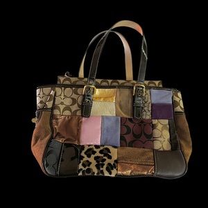 Y2K Coach Vintage Patchwork Demi Bag